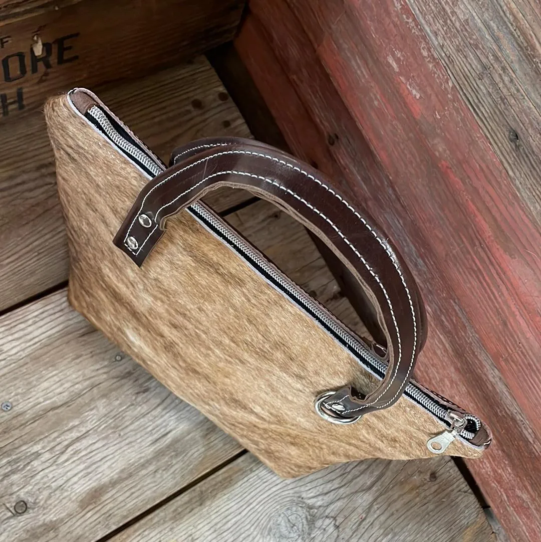 004 Feed Bag - Brindle w/ Mahogany Brands