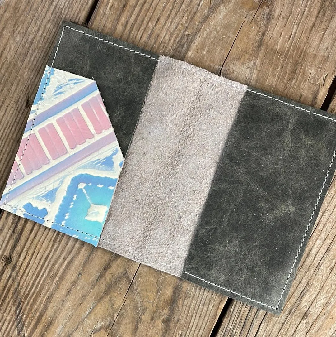 071 Passport Cover - Leopard w/ Iceland Navajo