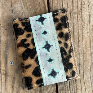 071 Passport Cover - Leopard w/ Iceland Navajo