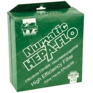 10 x Genuine Numatic NVM-2BH Bags - Henry XL, Edward, Charles and George
