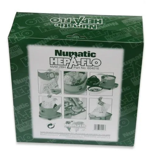 10 x Genuine Numatic NVM-2BH Bags - Henry XL, Edward, Charles and George