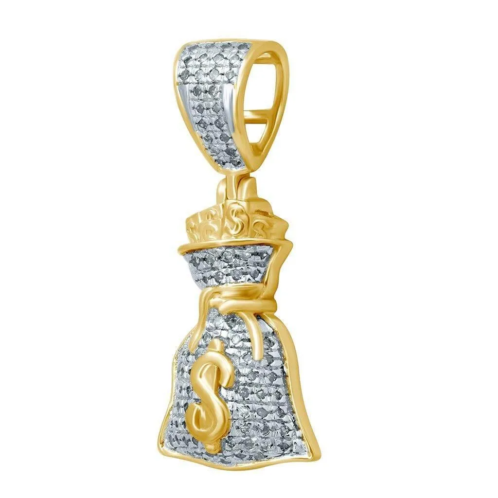 10K 0.18-0.21CT D-MONEY BAGS