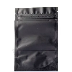10pk Smell Proof Bags 14cm x 10cm Black