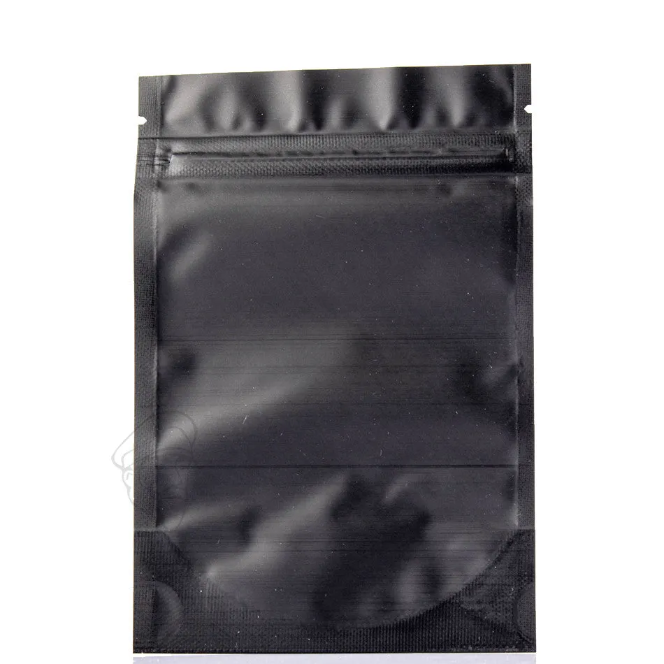 10pk Smell Proof Bags 14cm x 10cm Black