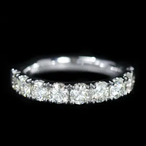 14K White Gold 1.50 CTW Diamond Band