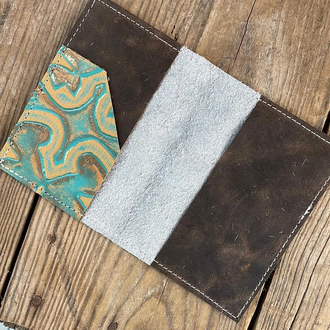 210 Passport Cover - Brindle w/ Agave Laredo