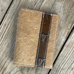 214 Passport Cover - Brindle w/ Mahogany Skulls