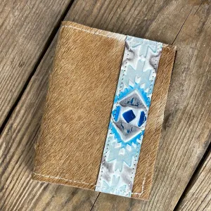 217 Passport Cover - Brindle w/ Rocky Mountain Aztec