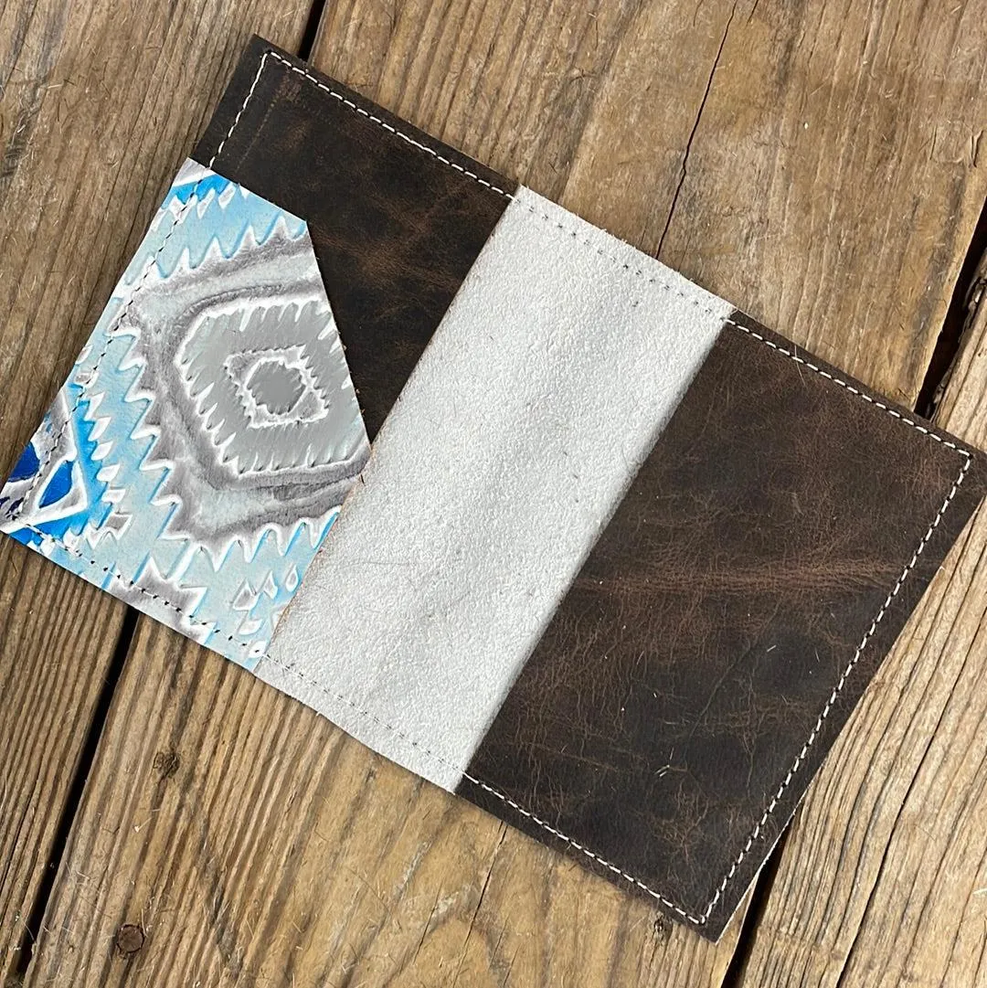 217 Passport Cover - Brindle w/ Rocky Mountain Aztec