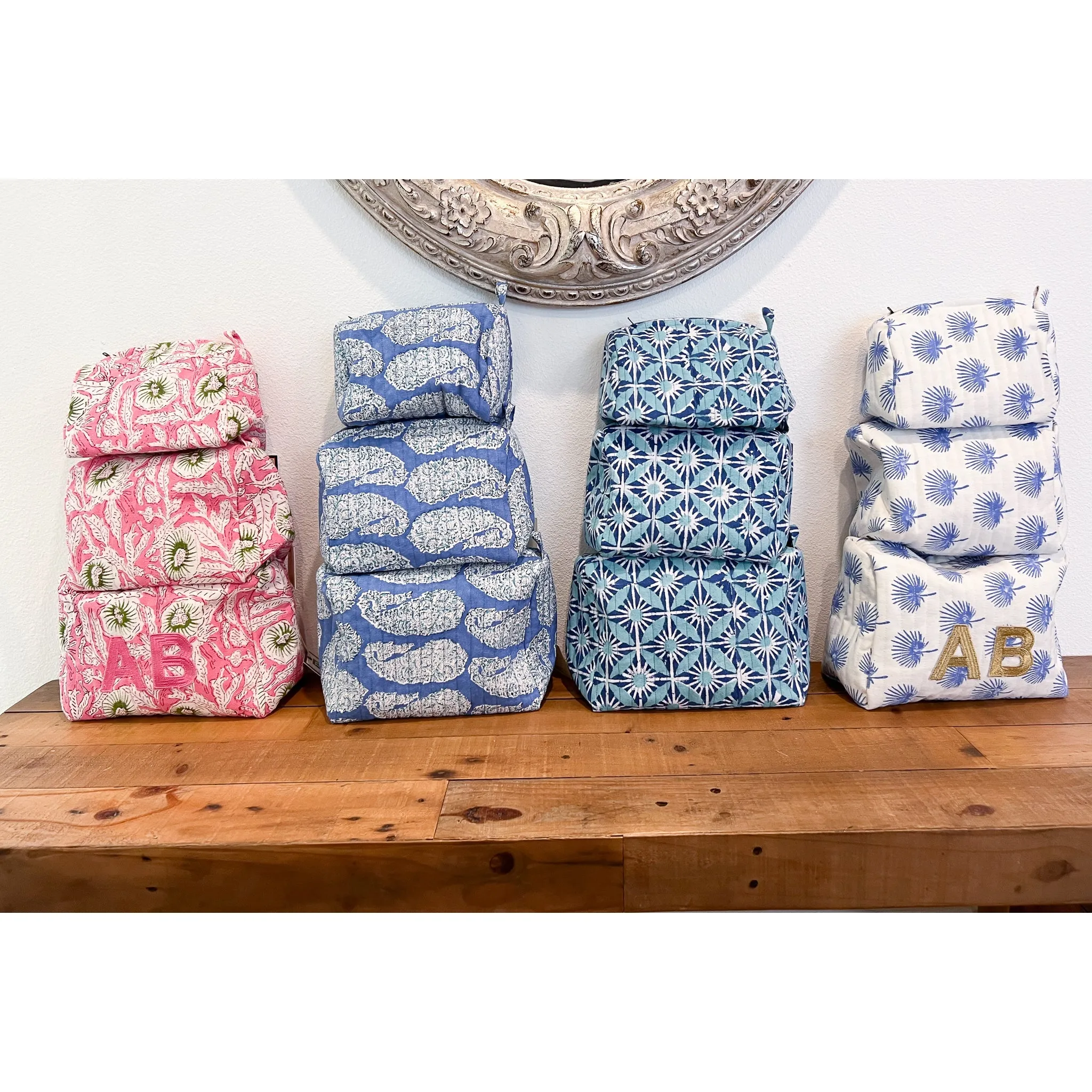 3 Piece Cosmetic Bag