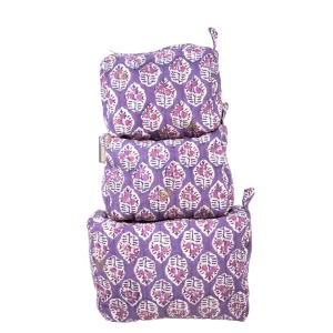 3 Piece Cosmetic Bag
