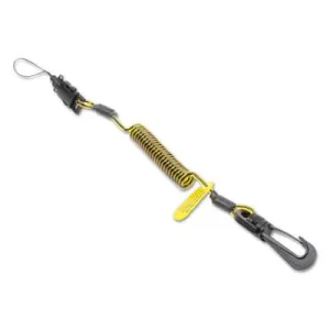 3M™ Clip2Loop Coil Tethers, 7 in, Carabiner, 2 lb Cap., 1500060