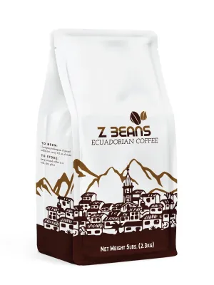 5lb. Coffee Bags - 2 Bags - Bronze