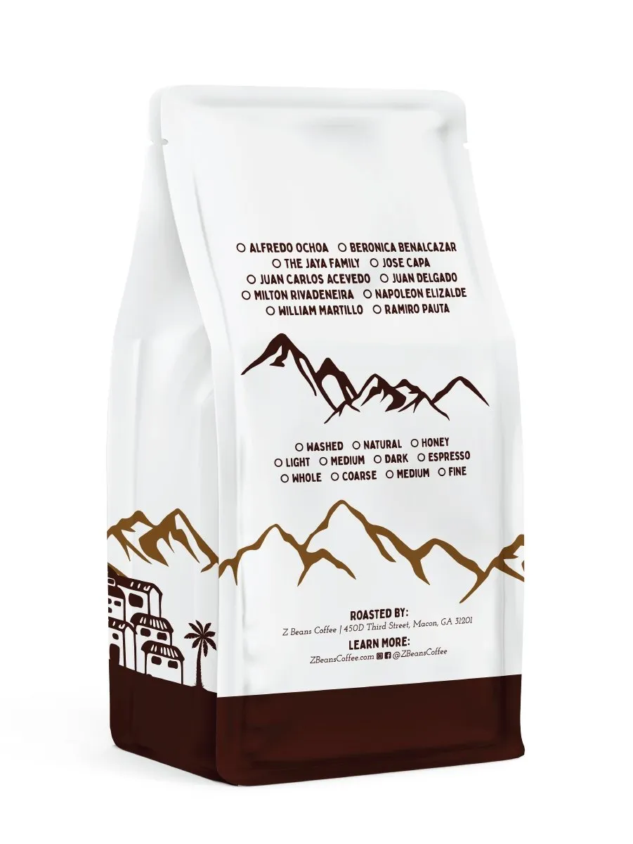 5lb. Coffee Bags - 2 Bags - Bronze
