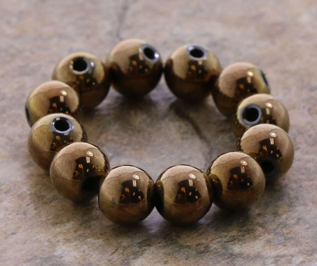 6mm Magnetic Copper Round MH77