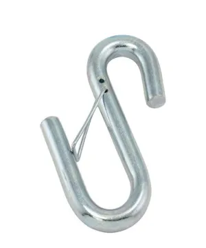 7/16" Trailer Safety "S" Hook W/ Latch
