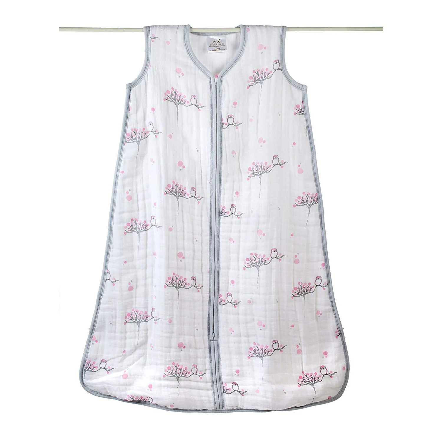 Aden Anais Cozy Sleeping Bag Medium - For The Birds - Owl
