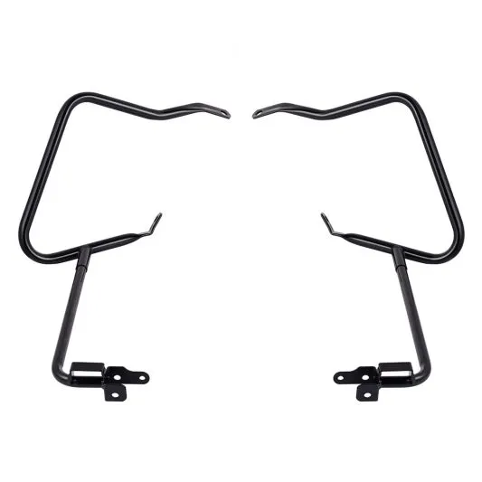 Advanblack Rear Saddlebag Guards For 2014-2023 Harley Touring