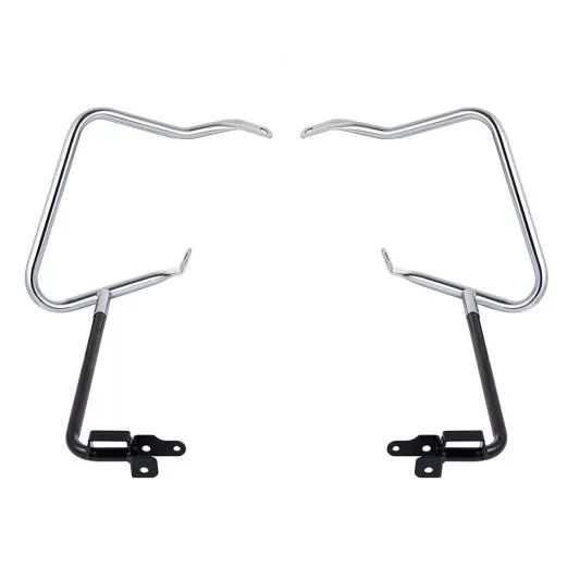 Advanblack Rear Saddlebag Guards For 2014-2023 Harley Touring