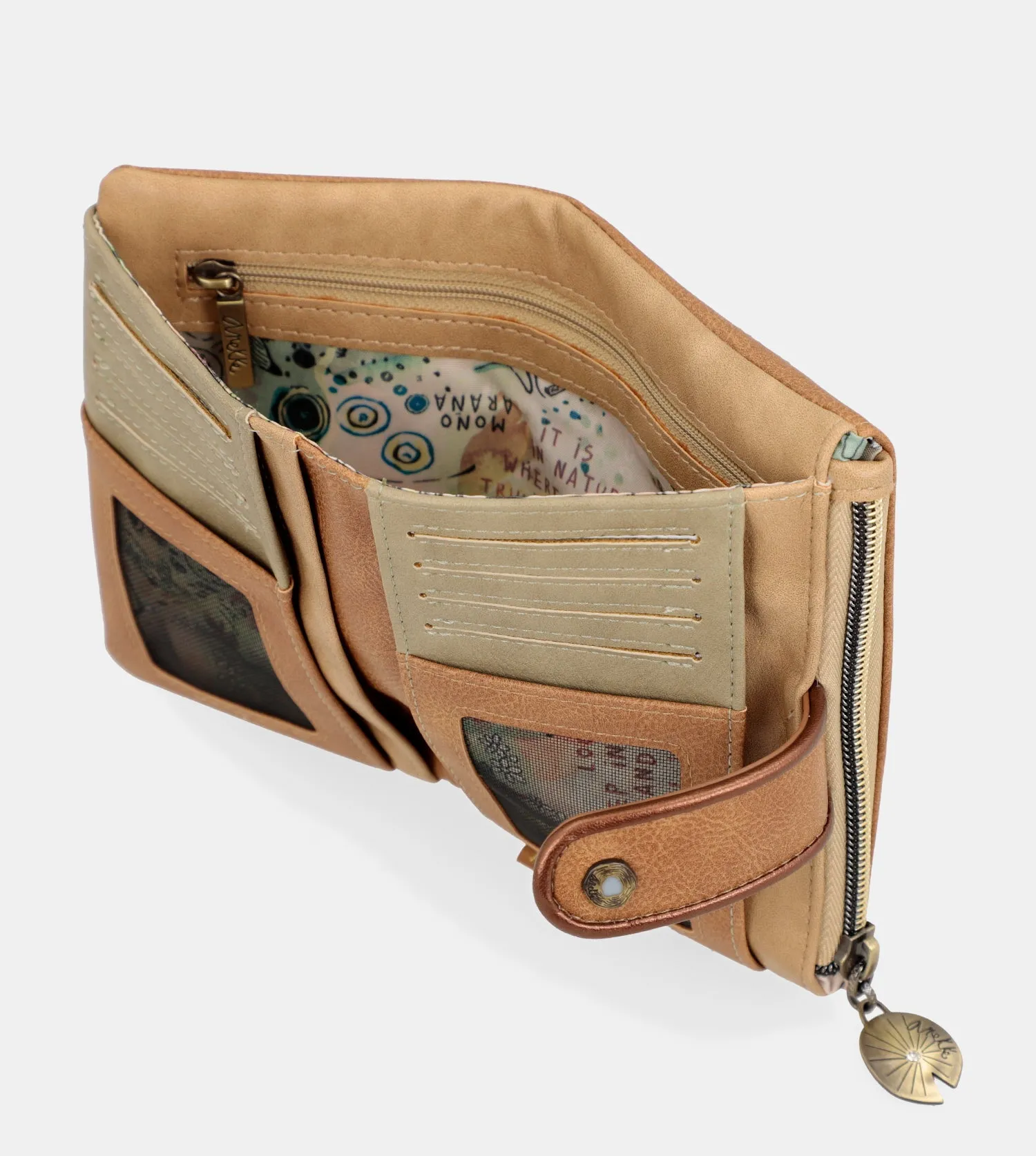 Amazonia medium RFID flexi wallet