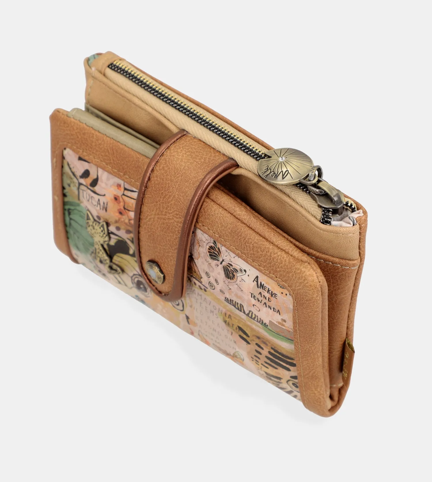 Amazonia medium RFID flexi wallet
