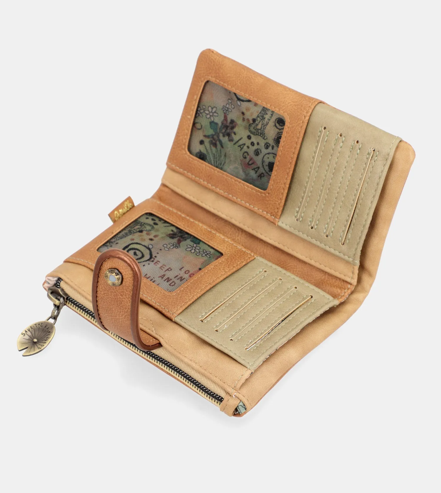 Amazonia medium RFID flexi wallet