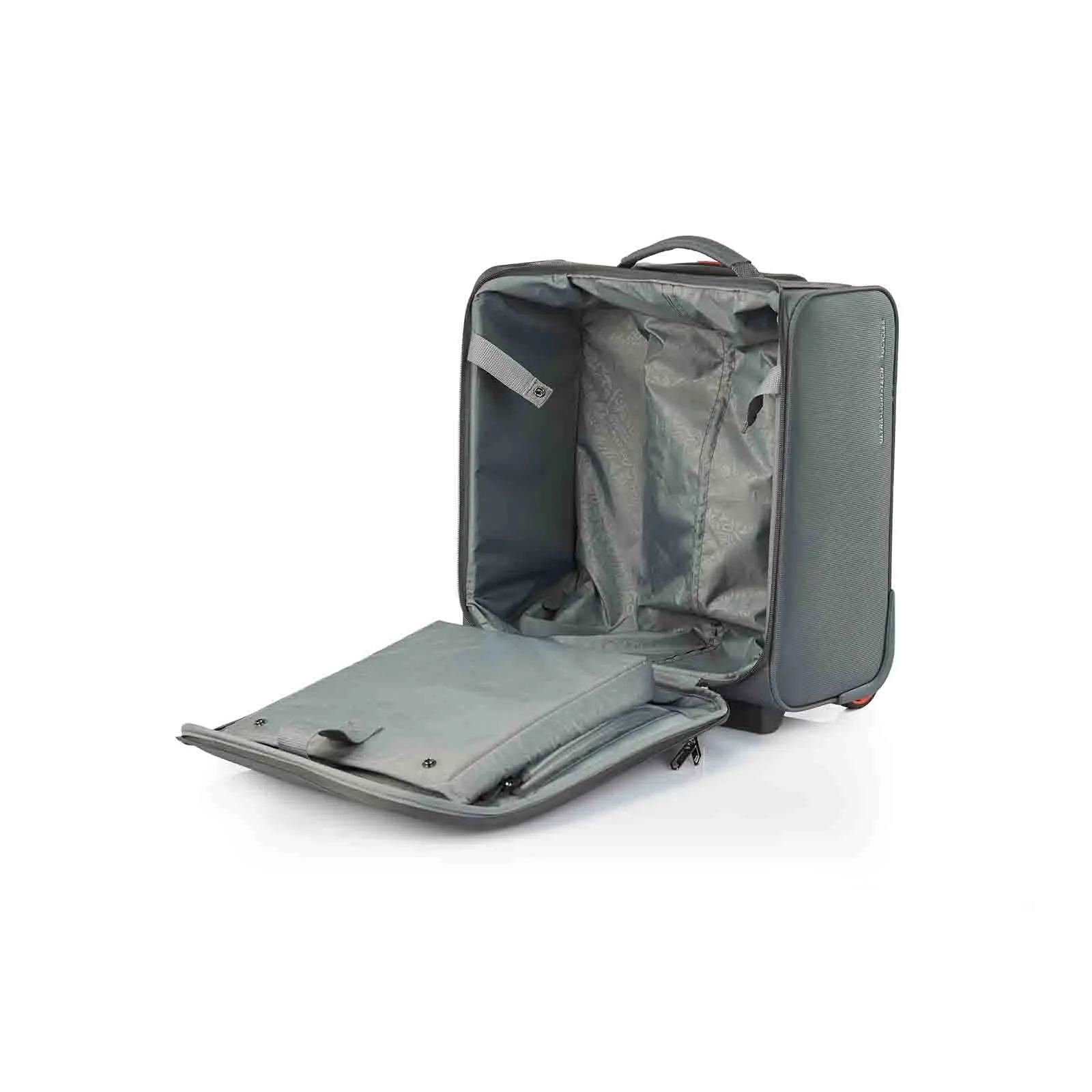 American Tourister Applite 4 Eco Underseater Suitcase Grey/Red
