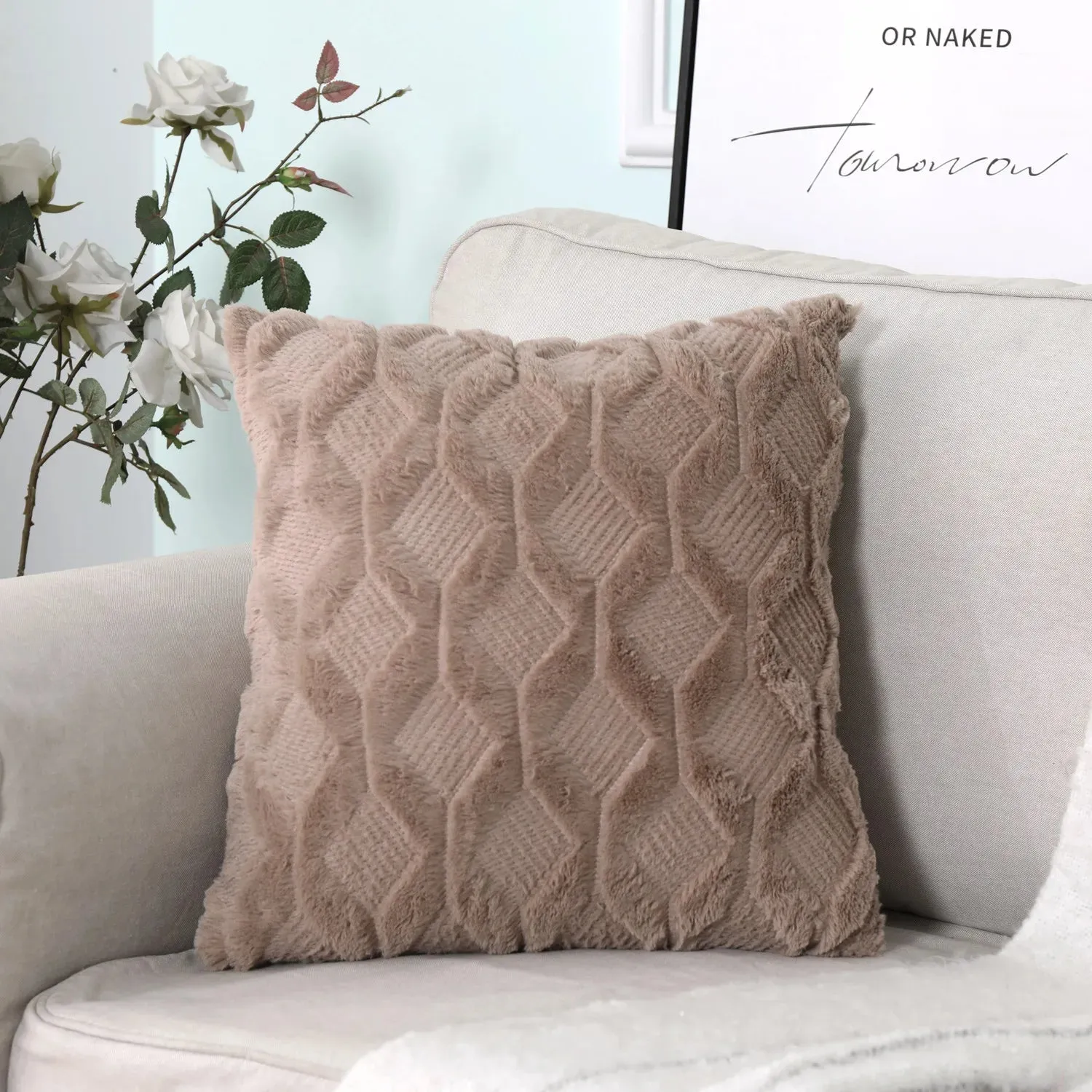 Amia Throw Pillow Cover