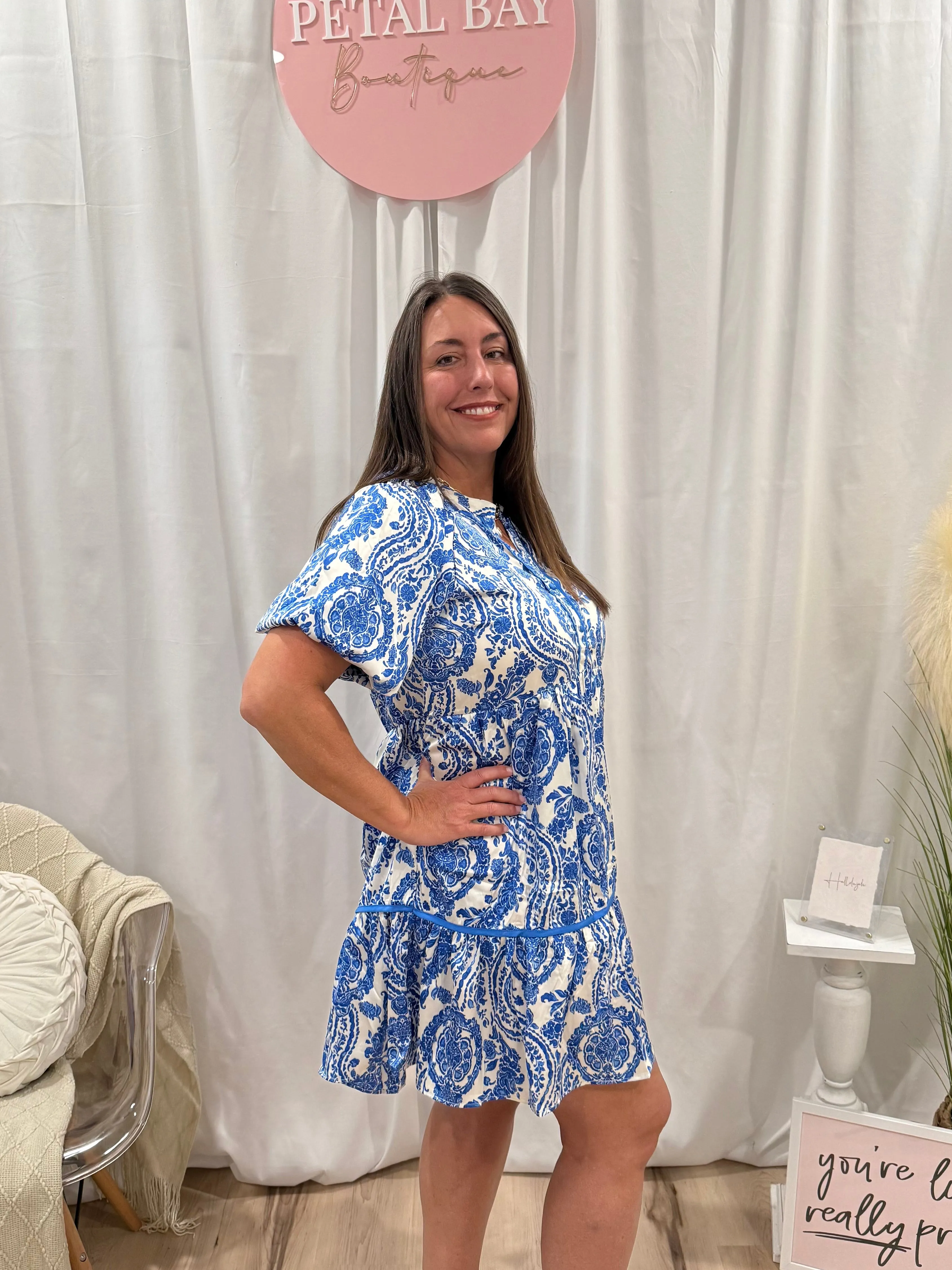 Aquaholic Dress
