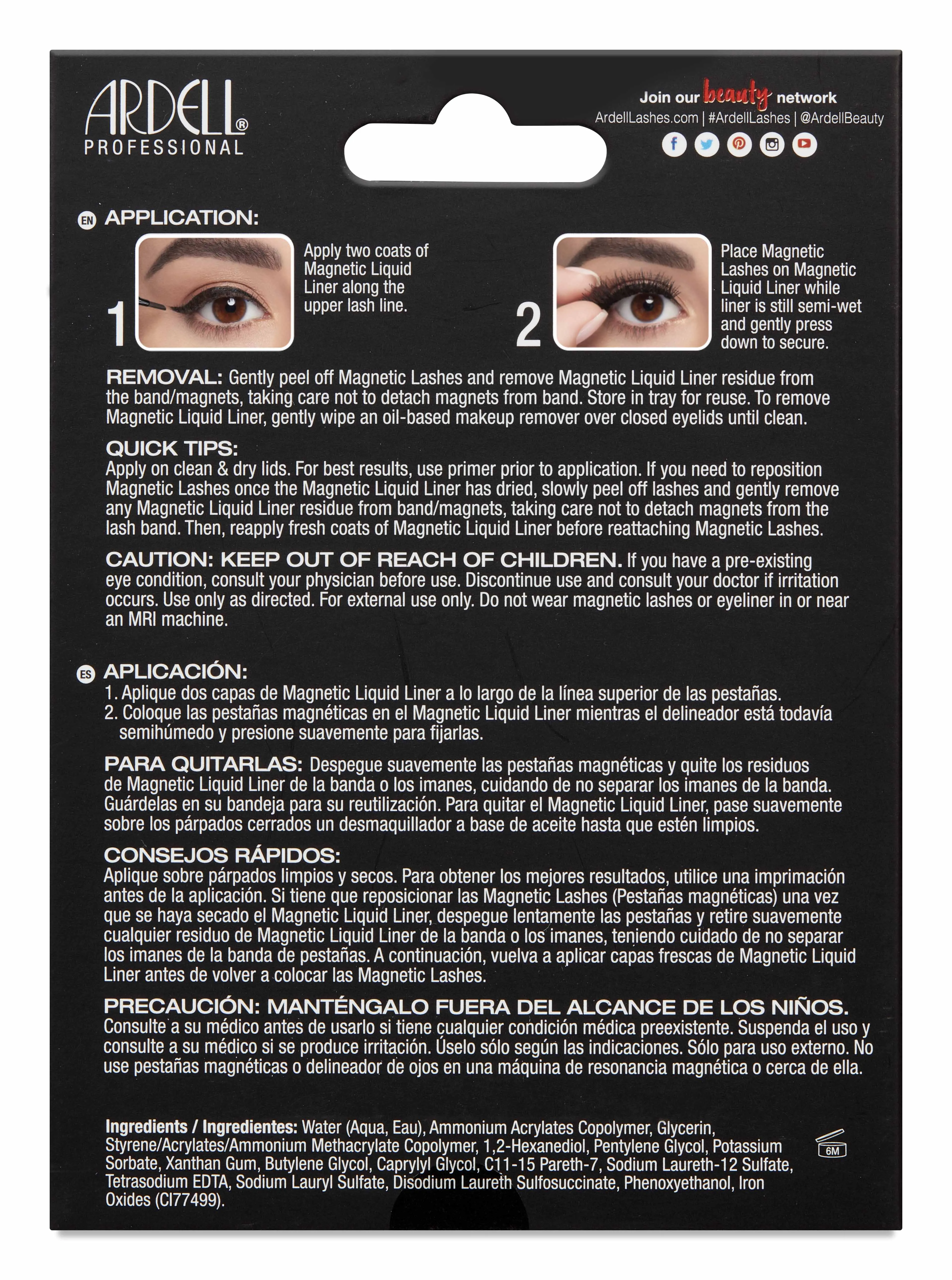 Ardell Magnetic Liquid Liner & Lash - Wispies