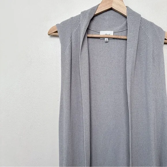Aritzia Womens Medium Wilfred Dunkirk Sweater Long Line Vest