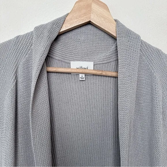 Aritzia Womens Medium Wilfred Dunkirk Sweater Long Line Vest