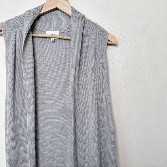 Aritzia Womens Medium Wilfred Dunkirk Sweater Long Line Vest