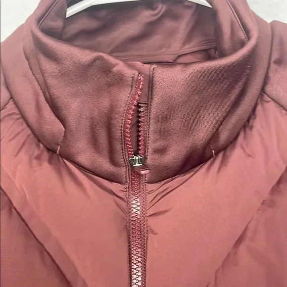 Athleta Inlet down filled puffer quilted jacket coat warm winter plus size