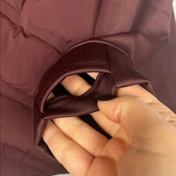 Athleta Inlet down filled puffer quilted jacket coat warm winter plus size