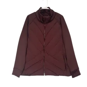 Athleta Inlet down filled puffer quilted jacket coat warm winter plus size