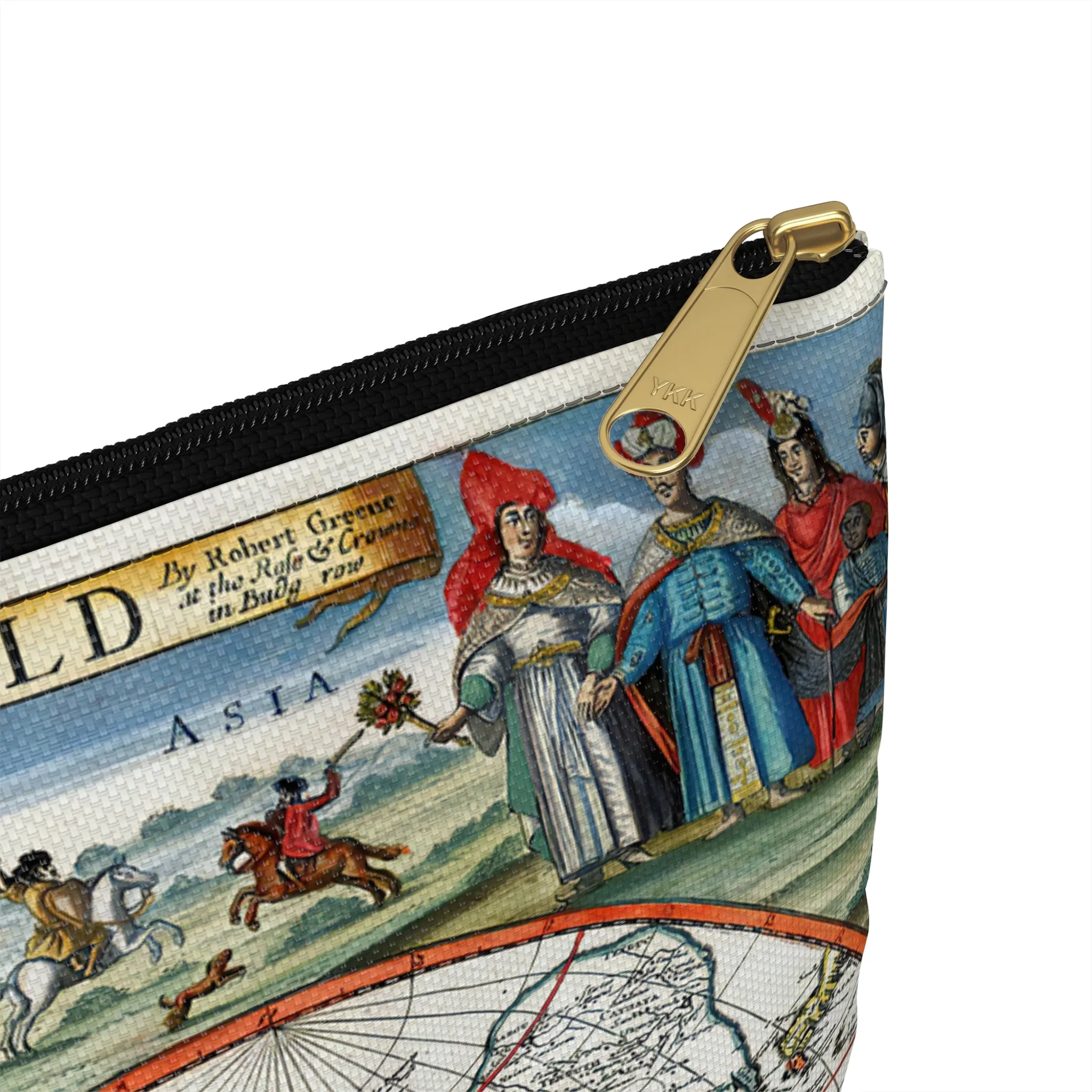Atlas 1676 Map Institute Natural Philosophy Accessory Pouch