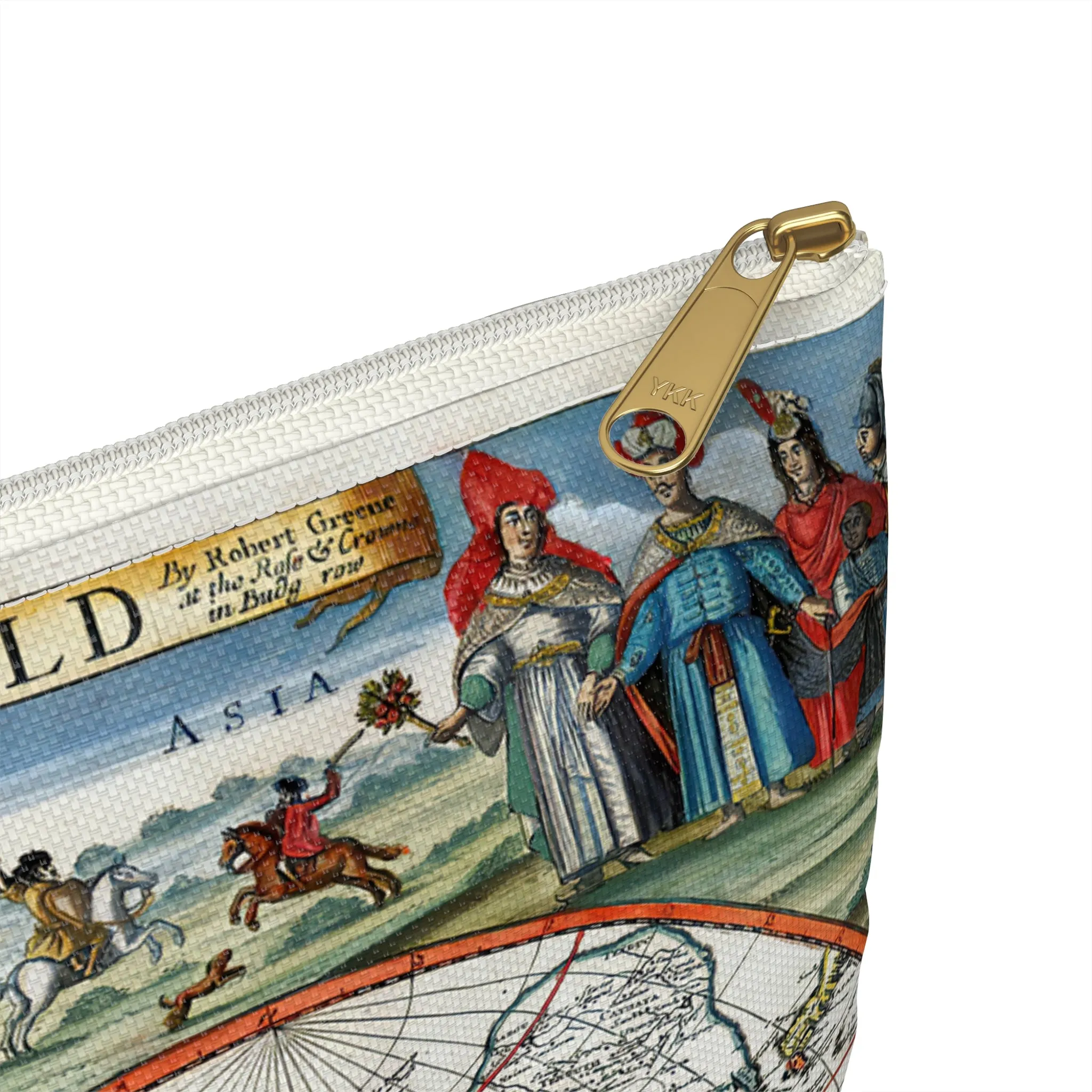 Atlas 1676 Map Institute Natural Philosophy Accessory Pouch