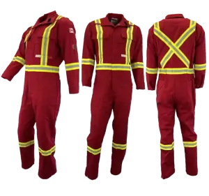 Atlas Guardian® Men's Hi-Vis FR / AR Coveralls 1072