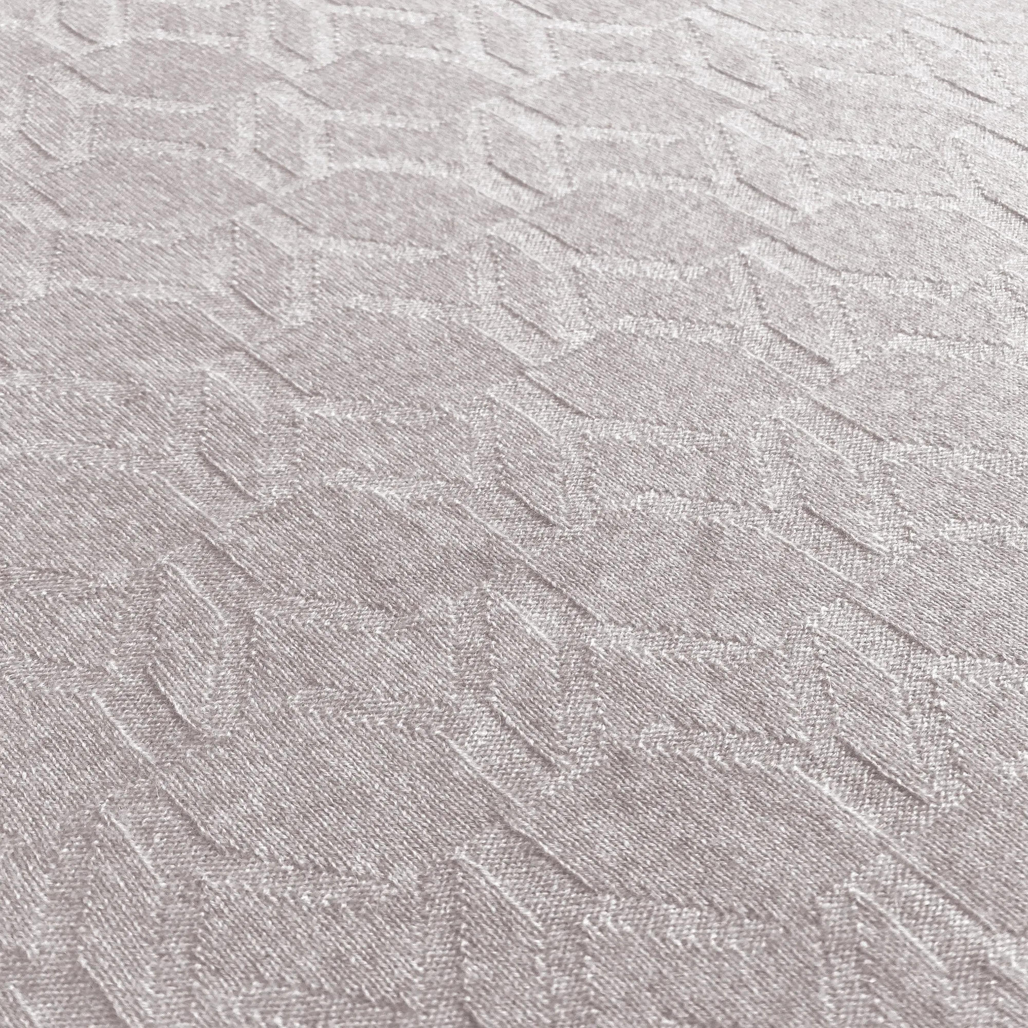 Baby Blanket Cashmere Light Grey YY Logomania