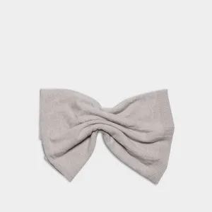 Baby Blanket Cashmere Light Grey YY Logomania
