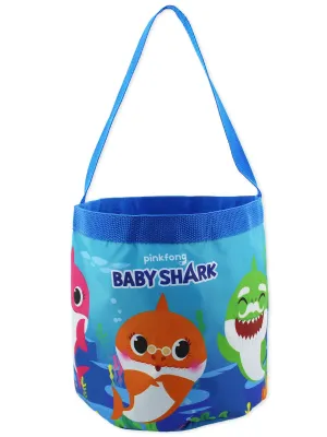 Baby Shark Collapsible Bucket Tote Bag