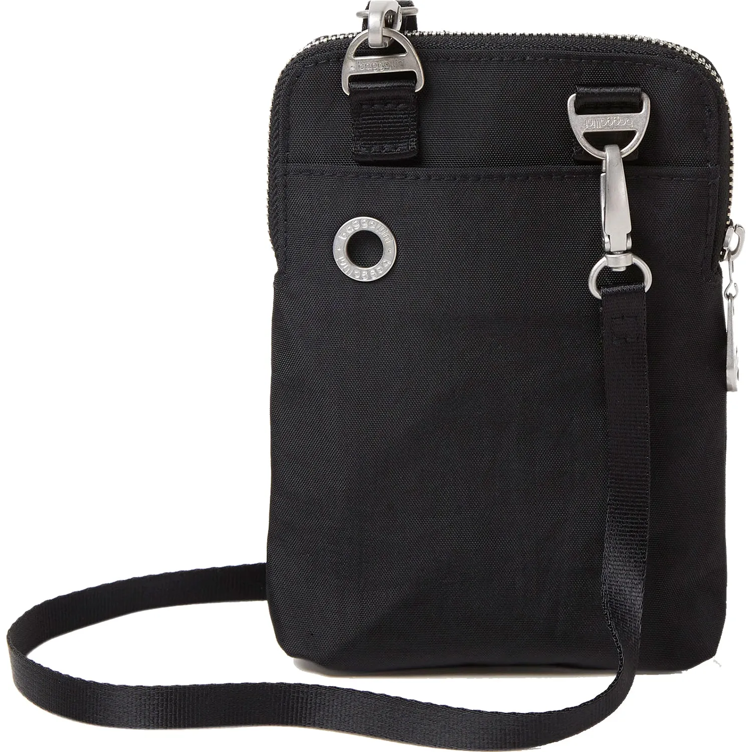 Baggallini Lima RFID Mini Bag Black Nylon