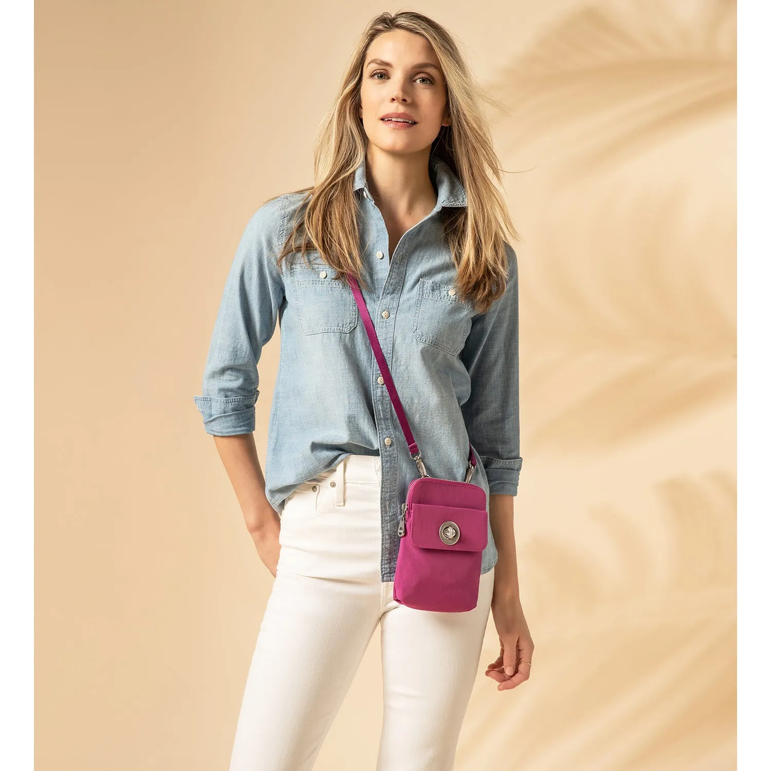 Baggallini Lima RFID Mini Bag Black Nylon