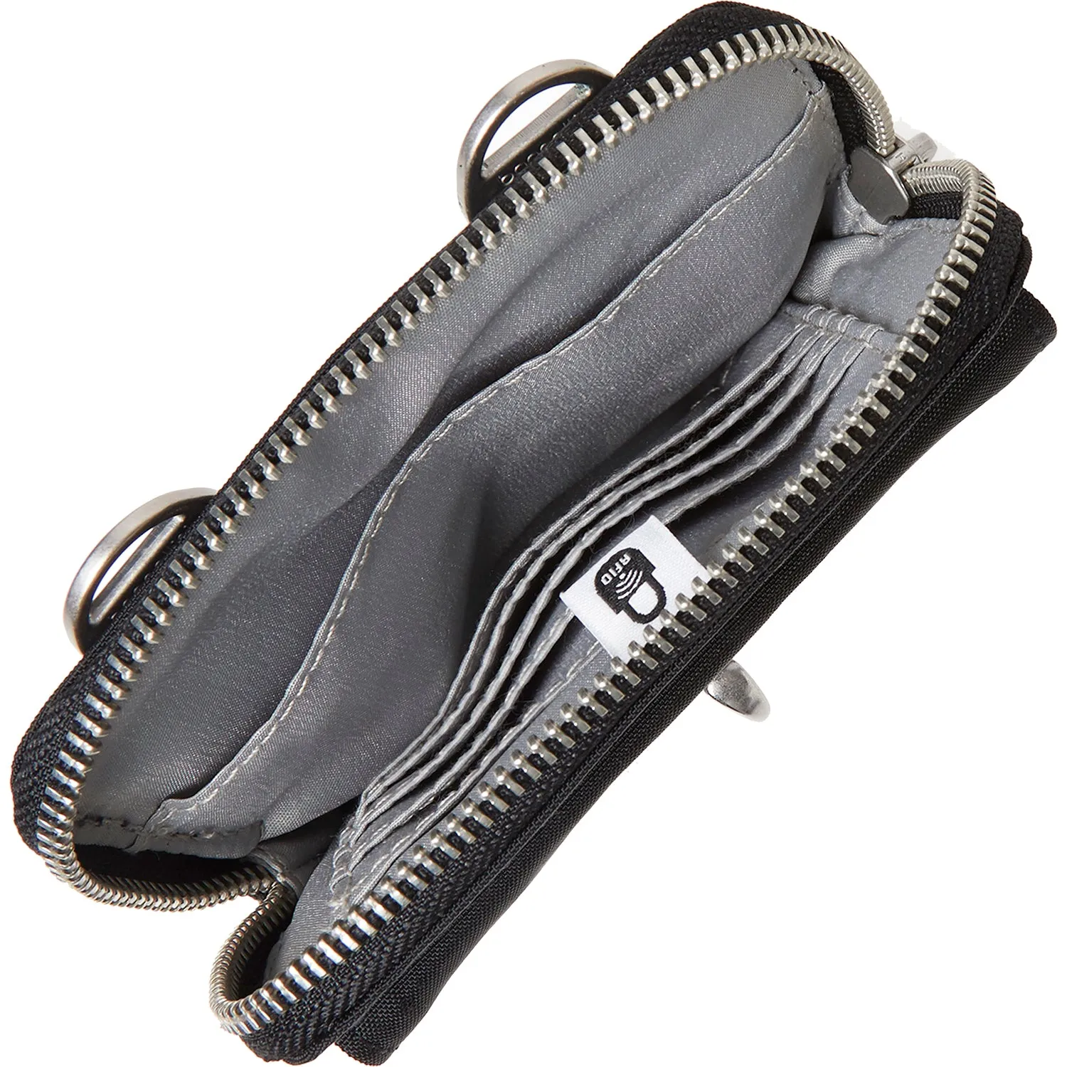 Baggallini Lima RFID Mini Bag Black Nylon