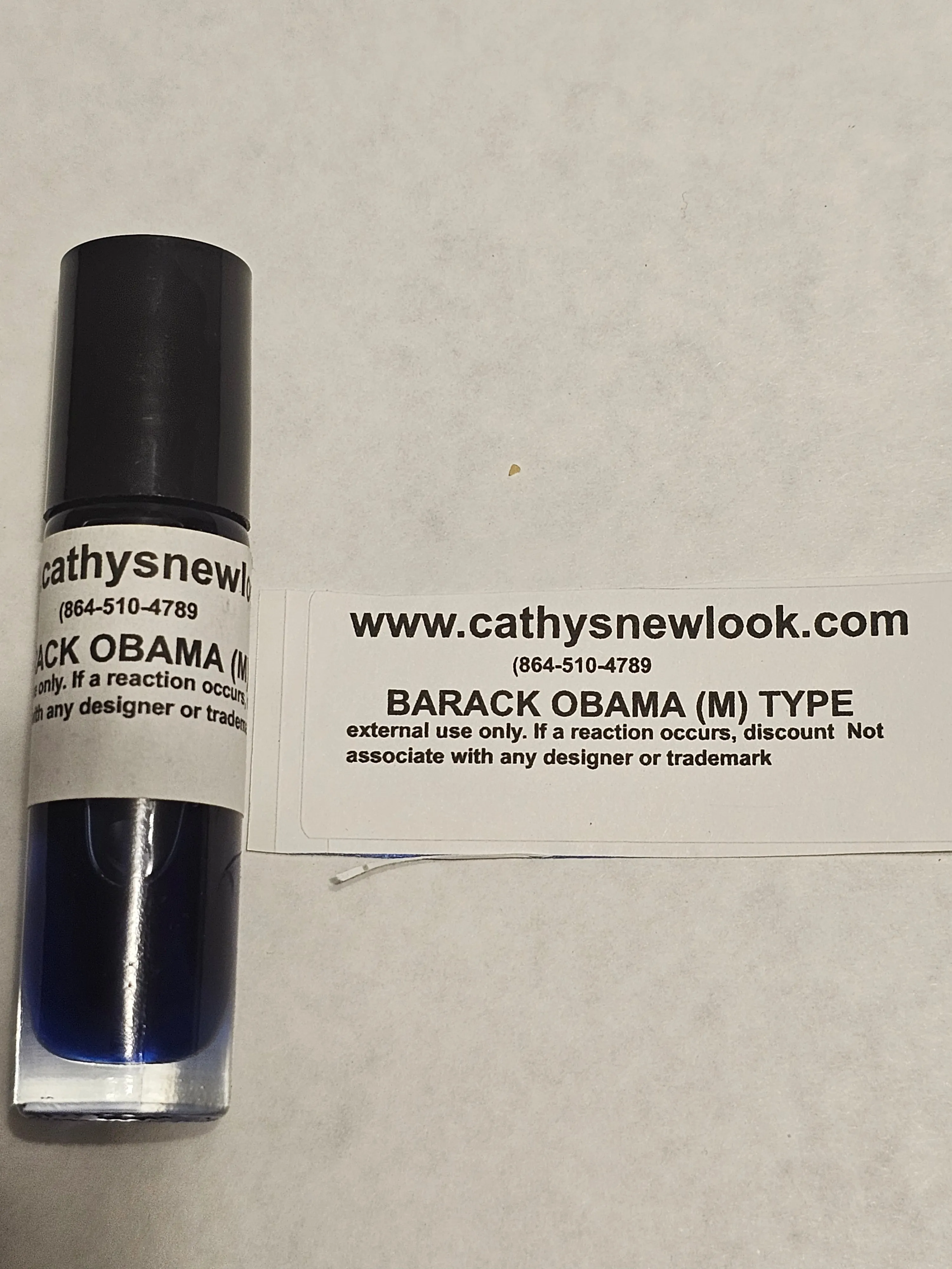 Barack Obama for Men Cologne Body Oil Fragrance roll on