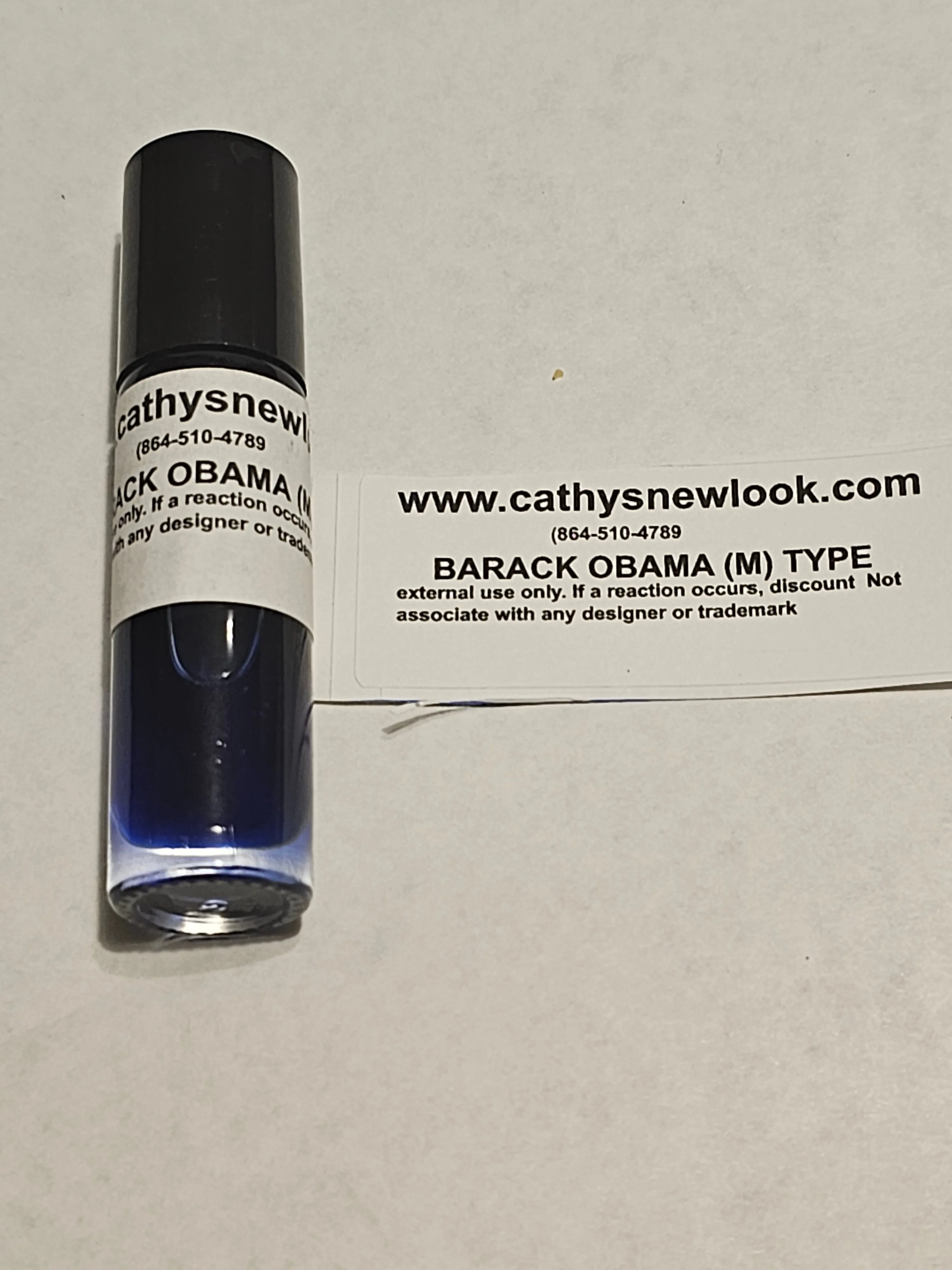 Barack Obama for Men Cologne Body Oil Fragrance roll on