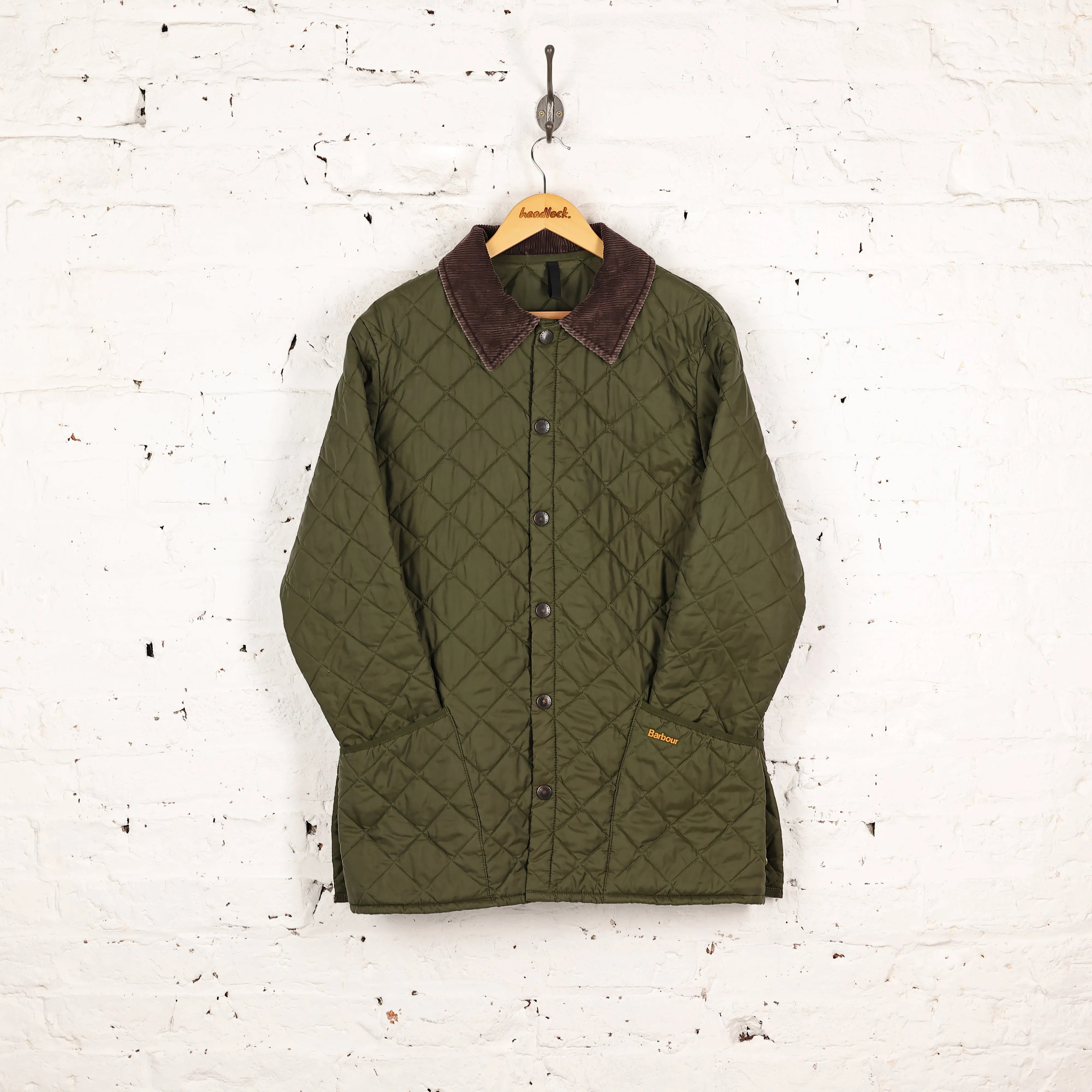 Barbour Liddesdale Quilted Jacket - Green - M