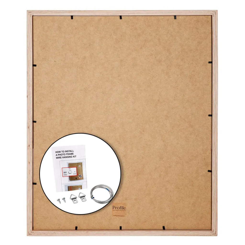 Basic Black Gold A4 Picture Frame