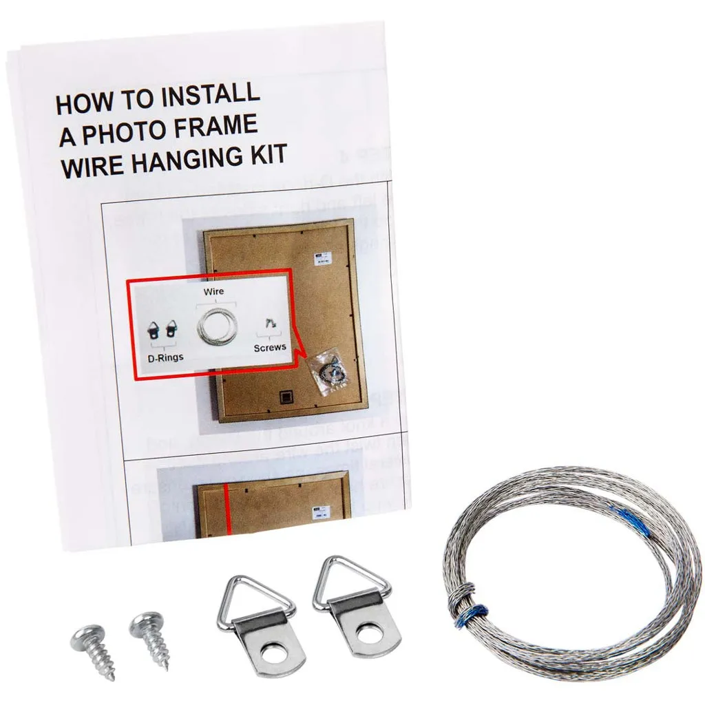 Basic Black Gold A4 Picture Frame